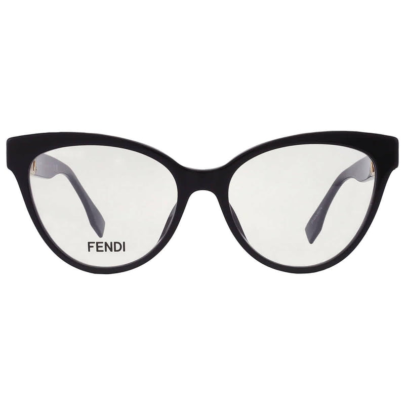 Fendi Demo Cat Eye Ladies Eyeglasses FE50026I 001 53
