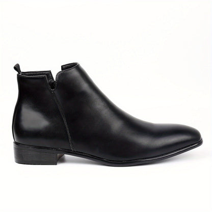 Herren-Chelsea-Boots mit Reißverschluss