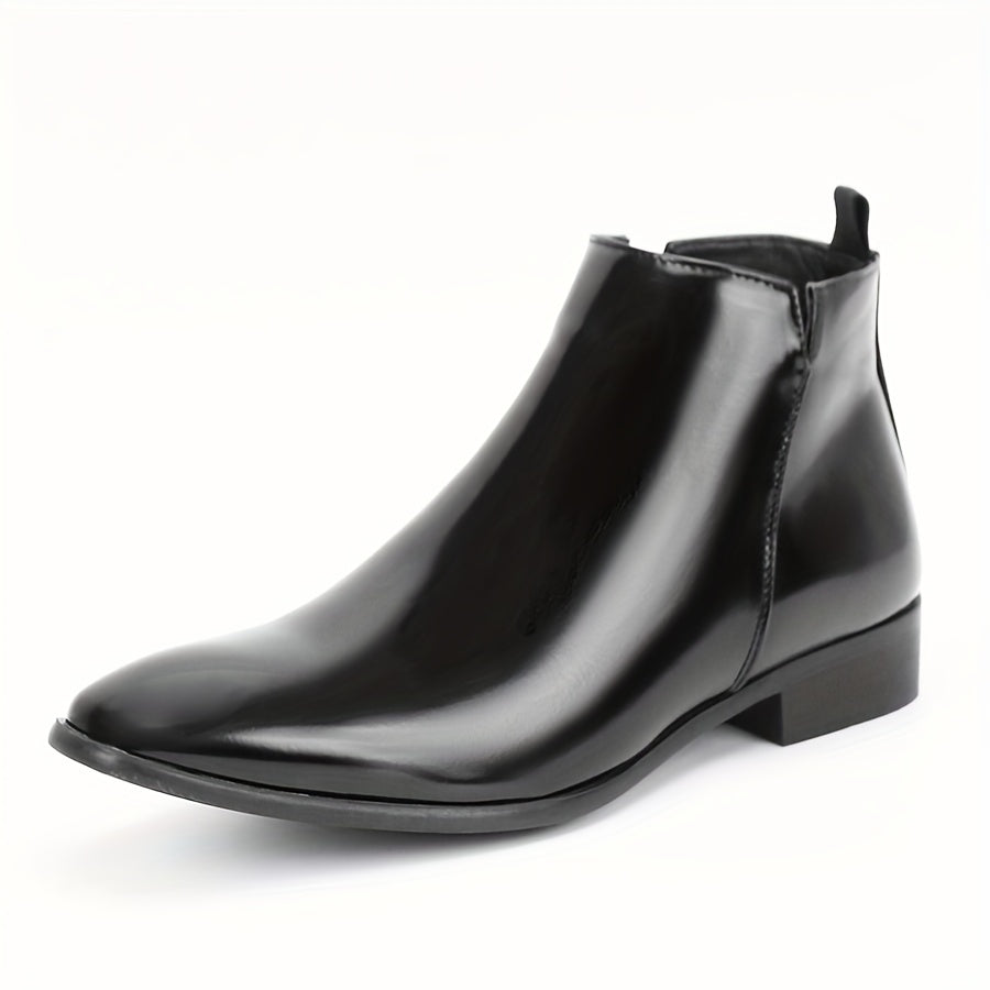 Herren-Chelsea-Boots mit Reißverschluss