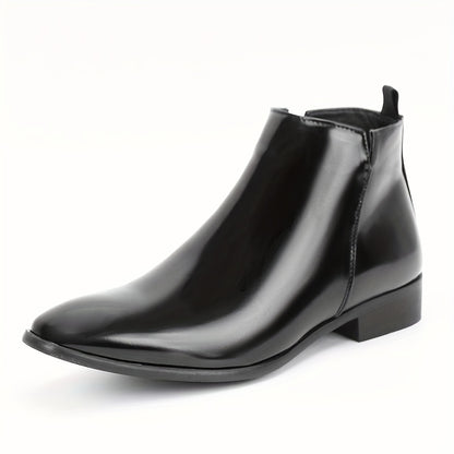 Herren-Chelsea-Boots mit Reißverschluss