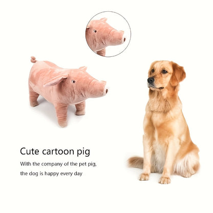 Pet Toys Teddy French Bulldog Estrus Vent Sleeping Pig Boredom Doll Teething Dog Supplies.Suitable for Small Sizes Durable Plush Dog Toy for Chewing And Playing, Suitable for Cats And Dogs, Suitable for All Breeds, Easter, Bi