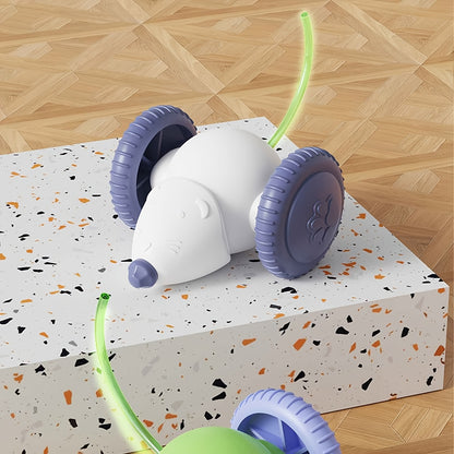 Cat Toys Simulate Mice, Rechargeable Lasting Indoor Cat Toys, Interactive Pet Toys With High Boredom Relief, And Rechargeable Intelligent Pet Electric Toys.