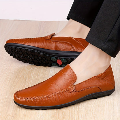 Bequeme, atmungsaktive Herren-Business-Casual-Schuhe, genäht