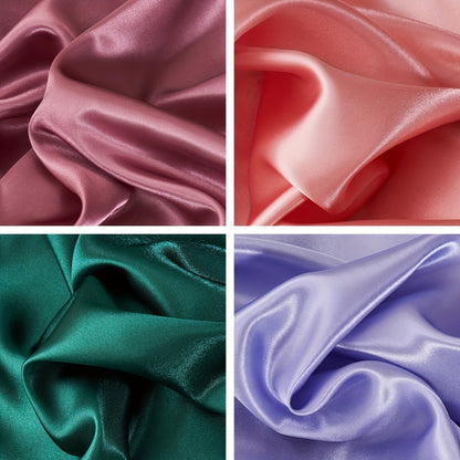 2 weiche und atmungsaktive Satin-Kissenbezüge mit Gummizug – perfekt für einen erholsamen Schlaf in Ihrem Schlafzimmer