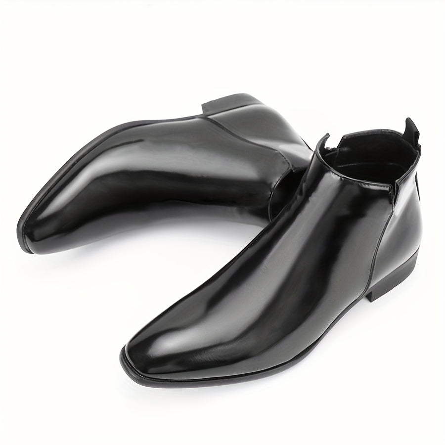 Herren-Chelsea-Boots mit Reißverschluss