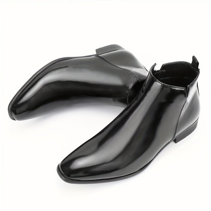 Herren-Chelsea-Boots mit Reißverschluss