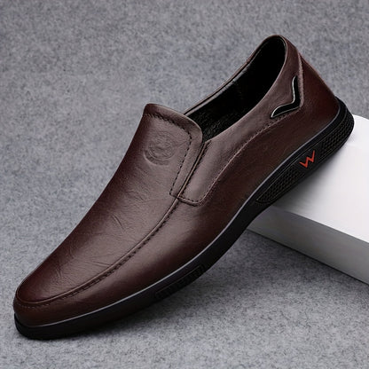 CLOHOO Men's Anti-Slip Fashion Slip-On Casual Shoes
