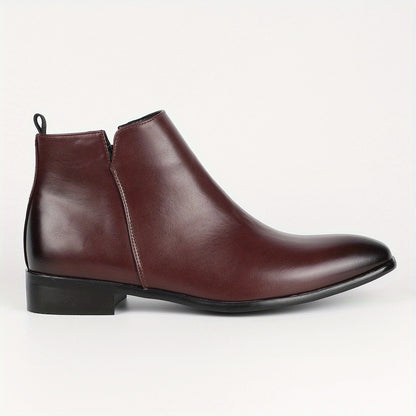 Herren-Chelsea-Boots mit Reißverschluss