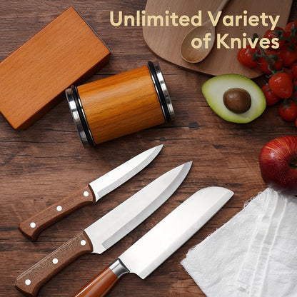 Knife Sharpener Tool, Rolling Knife Sharpeners Kit, Kitchen Knivies Sharpener With Diamond And Ceramic For Steel, Knife Sharpening With 15 And 20°, Angle Base For Kitchen Knives, Selected Christmas Present For Kitchen Enthus