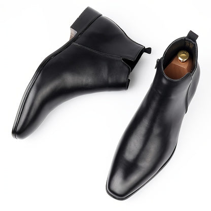 Herren-Chelsea-Boots mit Reißverschluss