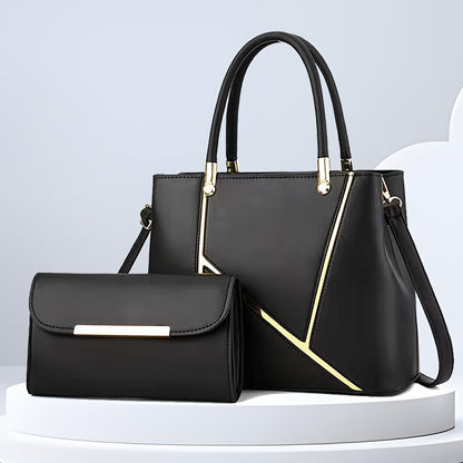2pcs Set of Fashionable Crossbody Bags, New Women's Shoulder Bag with Small Wallet