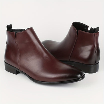 Herren-Chelsea-Boots mit Reißverschluss