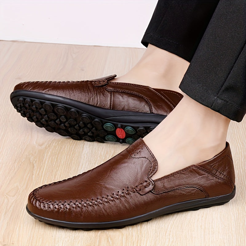 Bequeme, atmungsaktive Herren-Business-Casual-Schuhe, genäht