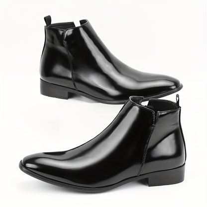 Herren-Chelsea-Boots mit Reißverschluss