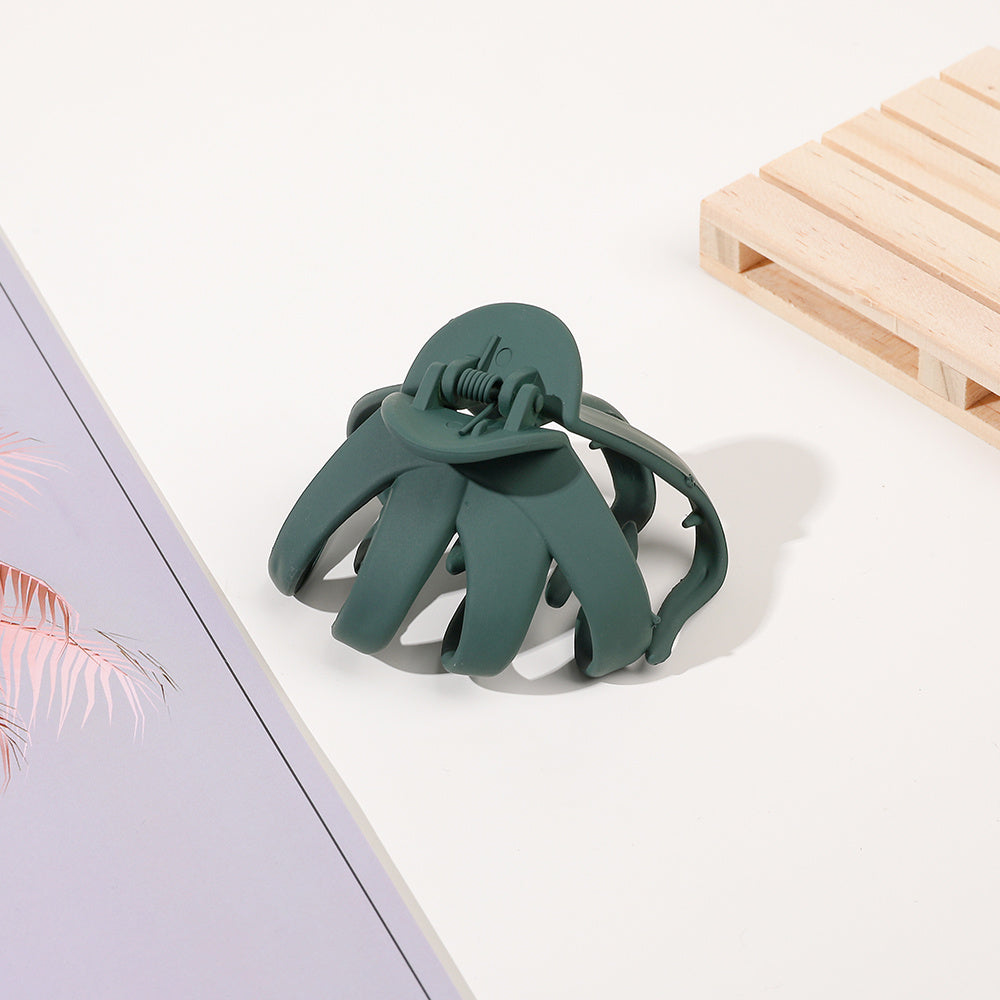 9pcs/4pcs/1pc Frosted Octopus Hair Clip