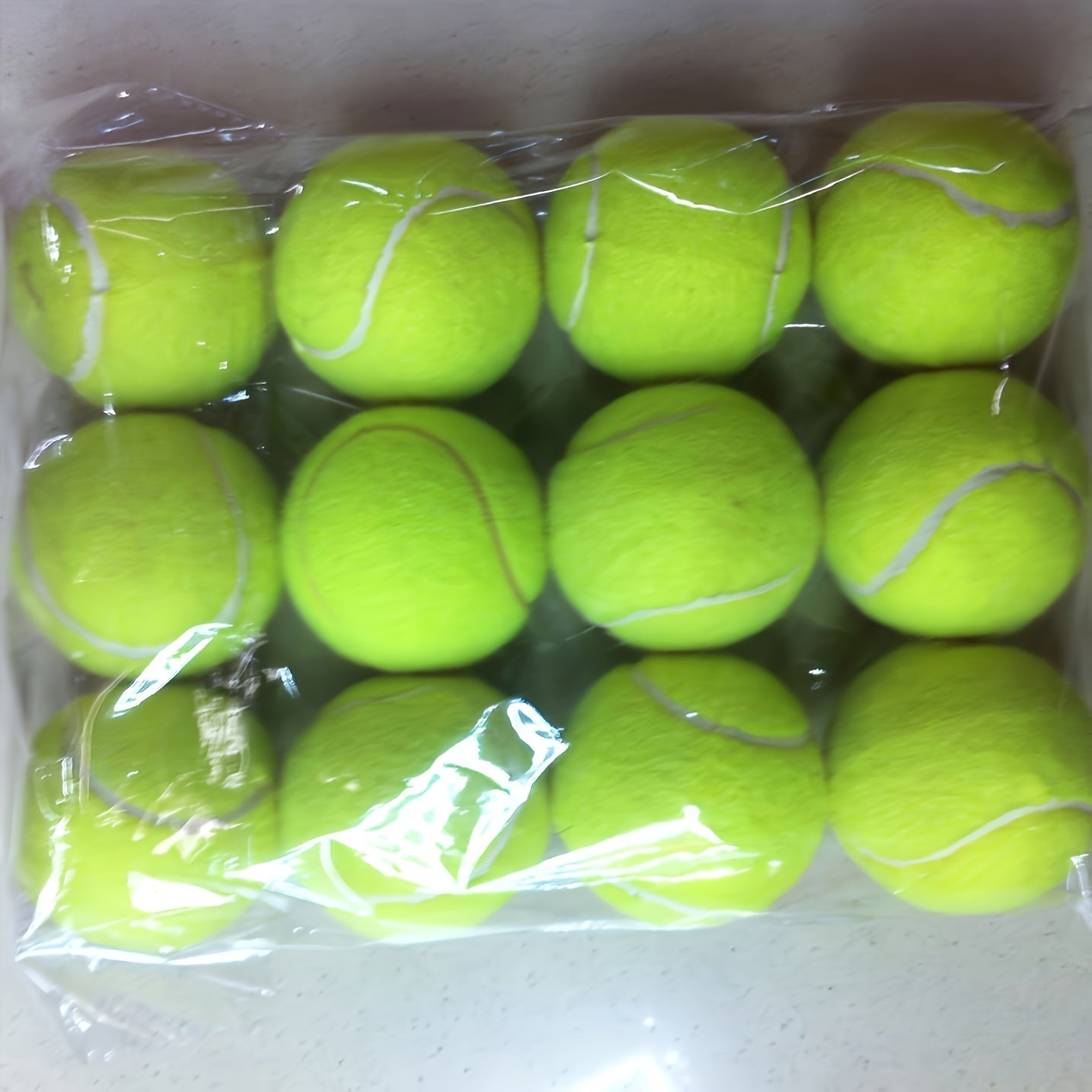 1.97-Inch 1.97inch 4pcs/6pcs/7/10/12/20pcs Small Dog Tennis Balls for Play and Training, Chew-Resistant Teething Pet Toys, High-Bounce Unbreakable Pet Balls
