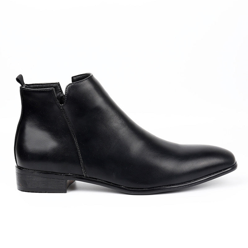 Herren-Chelsea-Boots mit Reißverschluss