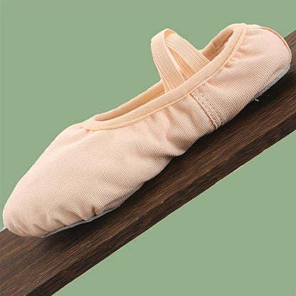 [Légères | Respirantes] Chaussures de danse haut de gamme pour femmes, quatre saisons | Chaussures de pratique à lacets et semelle souple | Chaussures de ballet respirantes, légères et résistantes à l'usure | Chaussures de yoga d'intérieur
