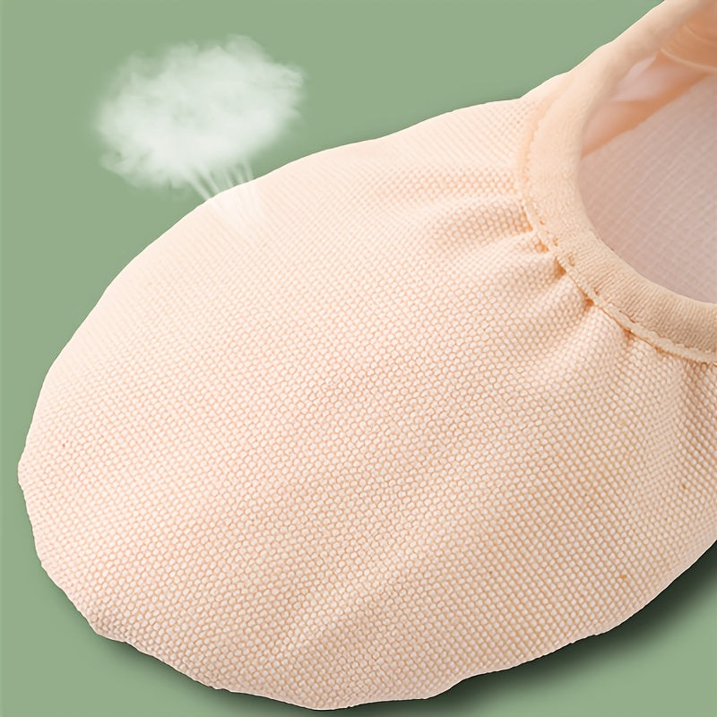 [Légères | Respirantes] Chaussures de danse haut de gamme pour femmes, quatre saisons | Chaussures de pratique à lacets et semelle souple | Chaussures de ballet respirantes, légères et résistantes à l'usure | Chaussures de yoga d'intérieur