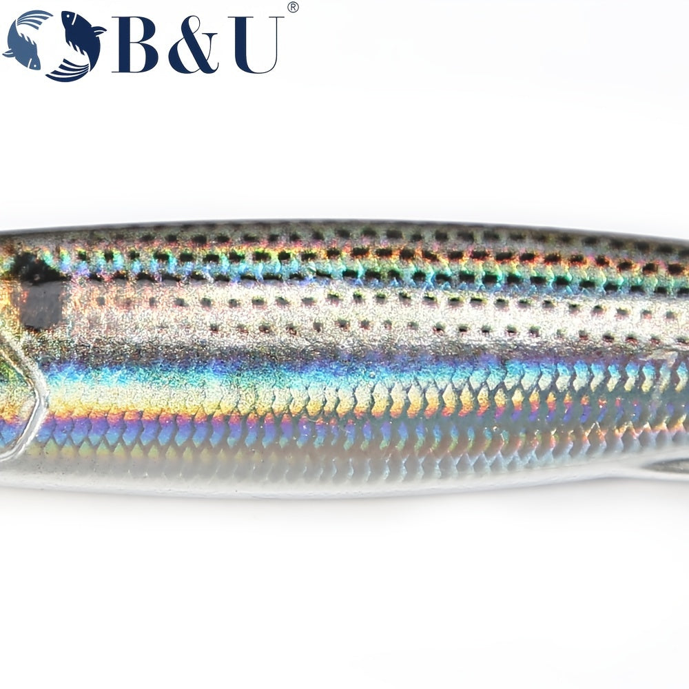 Ultimativer Jig-Löffel aus Metallguss – Hochrealistischer, 3D-gedruckter Salzwasser-Angelköder mit verbesserter Haltbarkeit, Gewichtsoptionen von 30 g/40 g/60 g und Kunstköderzubehör für höhere Fangquoten