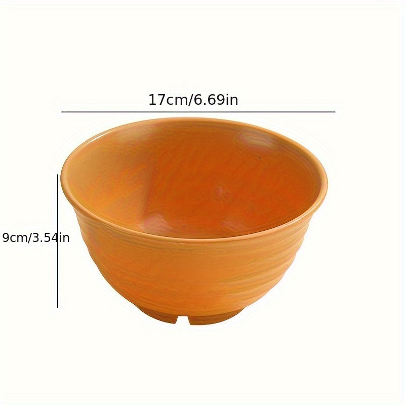4pcs Wheat Straw Bowls Set, Microwavable And Dishwasher Safe, Soup Bowl, Salad Bowl, BPA-free, Odorless, Portable, Unbreakable, For Home Kitchen Camping, Dinnerware Accessories, Kitchen Supplies