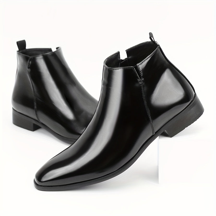 Herren-Chelsea-Boots mit Reißverschluss