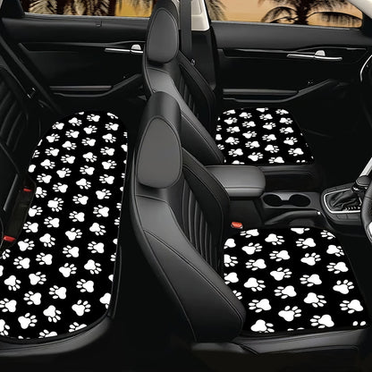 Dog Paw Print Car Covers for Front And Back s