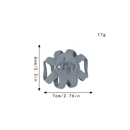 9pcs/4pcs/1pc Frosted Octopus Hair Clip