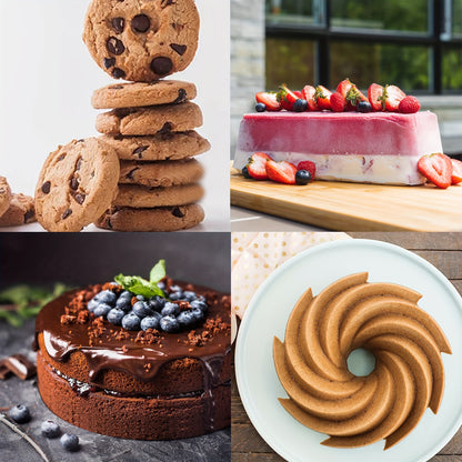 51/46 Pieces Silicone Bakeware Set, Non-Stick Kitchen Oven Baking Pans, Silicone Cake Molds with Muffin Pan, Cookies Baking Sheet, Cake Pan, Donut Pan and Loaf Pan  with 24 Pack Silicone Baking Cups, 17pcs Measuring Cups and