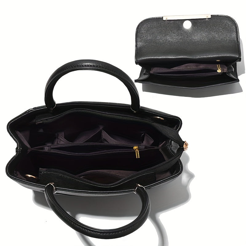 2pcs Set of Fashionable Crossbody Bags, New Women's Shoulder Bag with Small Wallet