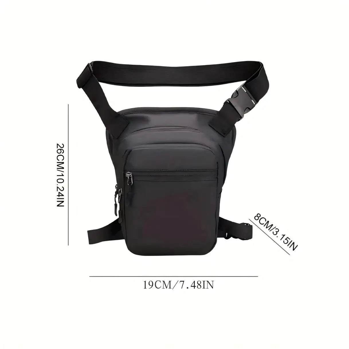 Crossbody bag, motorcycle leg bag, multi-functional storage, rider travel equipment bag