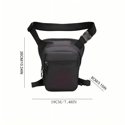 Crossbody bag, motorcycle leg bag, multi-functional storage, rider travel equipment bag