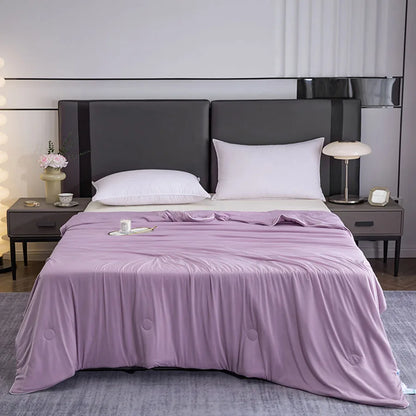 High Quality Cold Blanket Cool Air-Conditioned Comforter Lightweight Summer Comforter With Double Sided Cold And Cooling Fabric