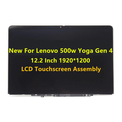 New For Lenovo 500w Yoga Gen 4 LCD Touch Screen with Bezel Board Digitizer 12.2" 1920*1200