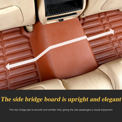 Car Leather Floor Mat for Ford Fiesta ST B299 MK6 WS WT WZ 2009~2017 Anti-dirty Foot Liner Waterproof Carpet Custom Accessories
