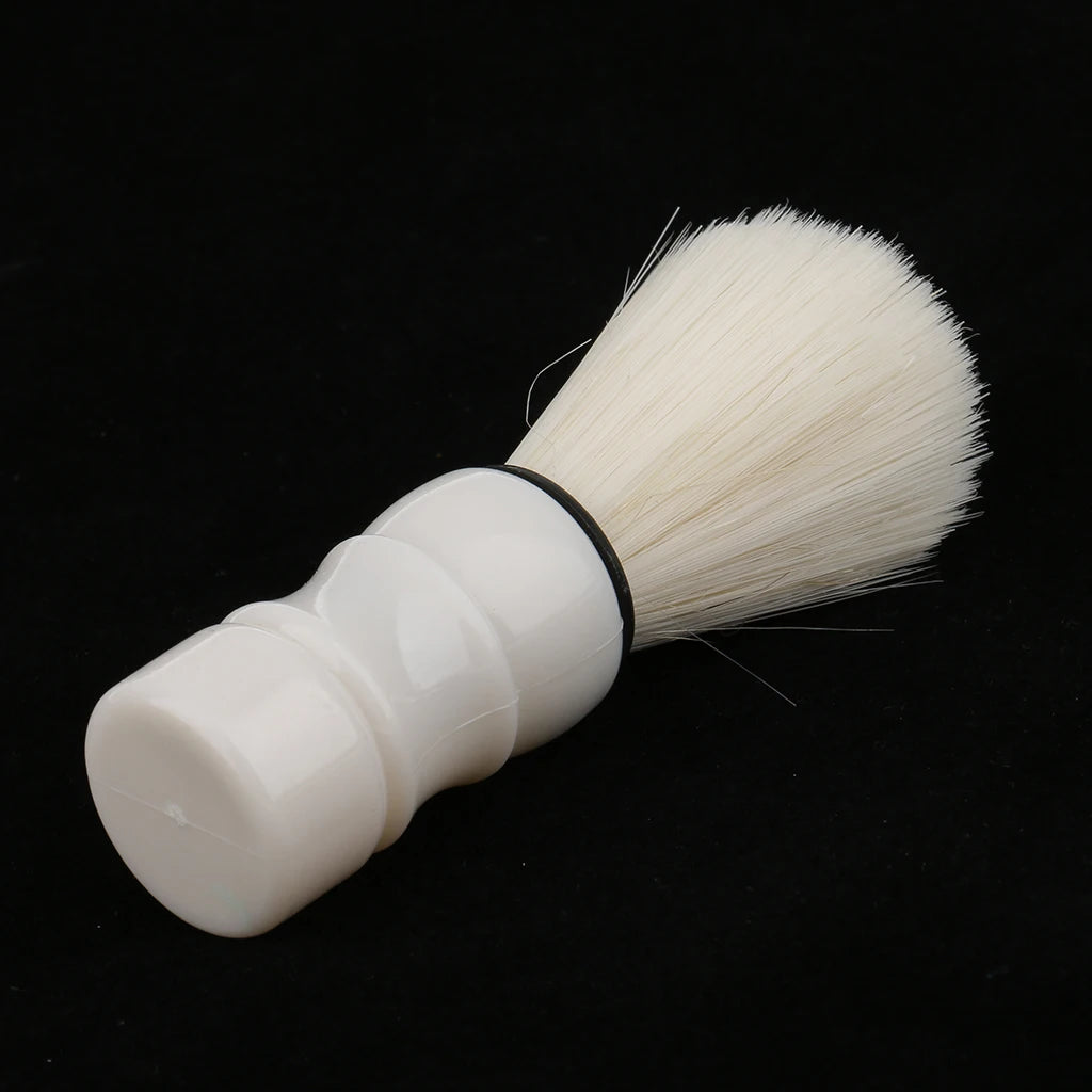 Shaving Brush Engineered Mustache Brush Facial Bristle Brush Soap Cream Brush for Men Double Edge Straight or Shaving Brush