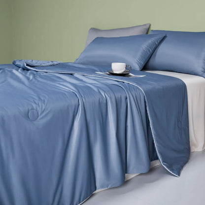 High Quality Cold Blanket Cool Air-Conditioned Comforter Lightweight Summer Comforter With Double Sided Cold And Cooling Fabric