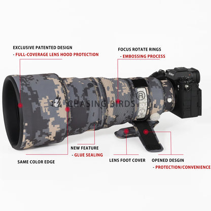 CHASING BIRDS Ver.IV Lens Camouflage Coat for SONY FE 300 mm F2.8 GM OSS waterproof and rainproof lens protective cover SEL300