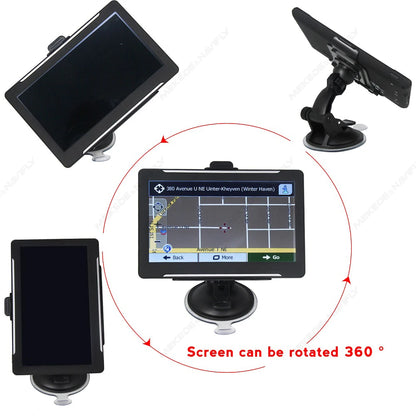 2025 7" 9" NEW Car GPS Navigation HD  Touch Screen Satellite navigation Offline 2D 3D GPS Navigation Voice And Image Prompts