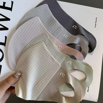 Summer Ice Feel Mask Women Traceless Sunscreen Sunshade Mask Eye Protection Angle Ice Silk Fashion Shade Mask