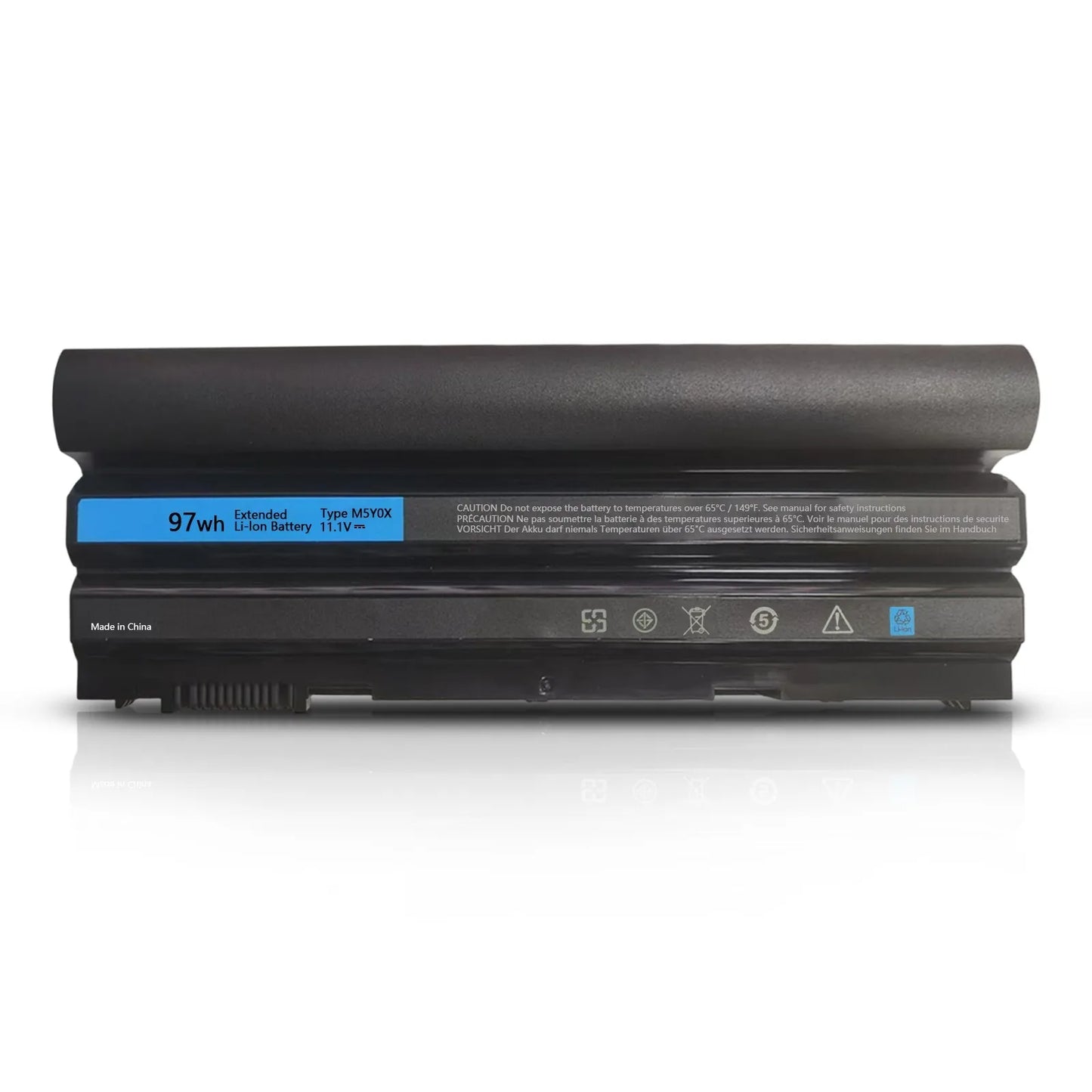 97WH 9-Cell Battery M5Y0X HCJWT NHXVW N3X1D M5YOX 71R31 FOR Dell Latitude Laptop E5420 E5520 E5430 E5530 E6420 E6430 E6520 E6440