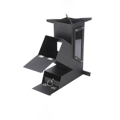 Pandatour Outdoor Portable Stainless Steel Rocket Stove For Outdoor Cooking Camping Stove Heating And Cooking Wood Stove