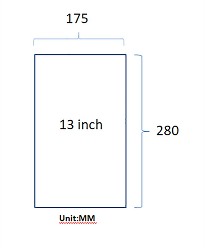 2pcs Universal 5/6/7/8/9/10/11/12inch Screen Protectors C Protective Pet Film FOR mobile Smart phone Tablet/Car GPS LCD/MP3 4