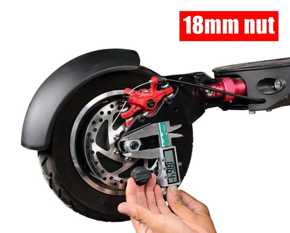 Macury Screw Nut Cap for Speedual Series Zero 8X 10X 11X Zero 9 10 Dualtron Electric Scooter Dustproof Nut Protecting 22mm 18mm