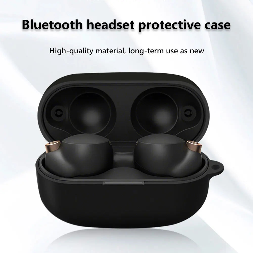 Silicone Protective Case For SONY WF-1000XM4 Earphone Cover Protector Charging Box Cover For SONY WF 1000 XM4 Silicone Shell