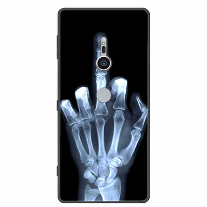Case For Sony Xperia XZ1 XZ2 XZ3 Cover Silicone Painted Soft Phone Back Cases for Sony XZ2 Compact Premium Protective Funda Capa
