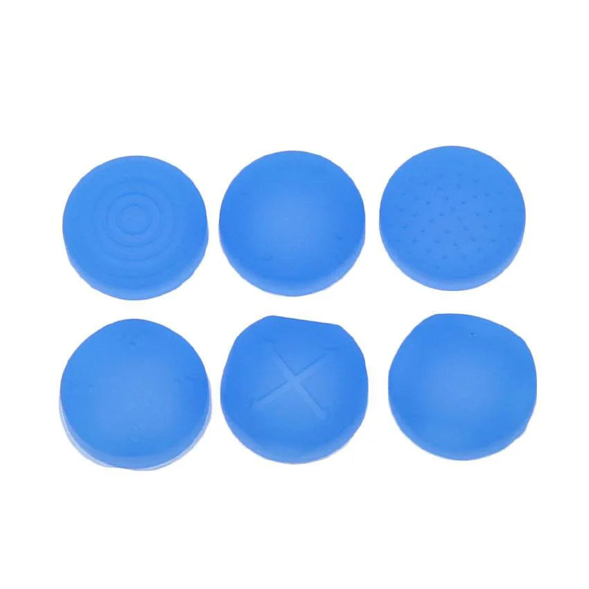 JCD 6 Pcs Silicone Thumbstick Grip Cap Joystick Analog Protective Cover Case For Psvita PS Vita PSV 1000/2000 Slim