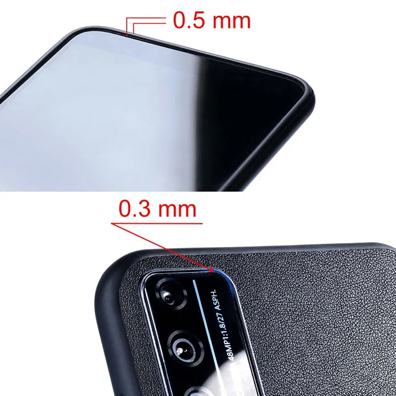 Case for Sony Xperia XZ3 funda bamboo wood pattern Leather skin phone cover Luxury coque for sony xperia xz3 case capa