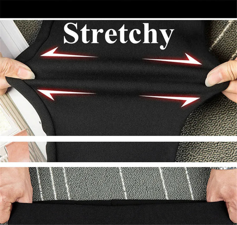 Women Stretchy Skinny Pants for Short Petite Pull-On Casual Ease Comfort Tummy Control 3XS XXS  2XL 3XL Plus Black Stretch Pants