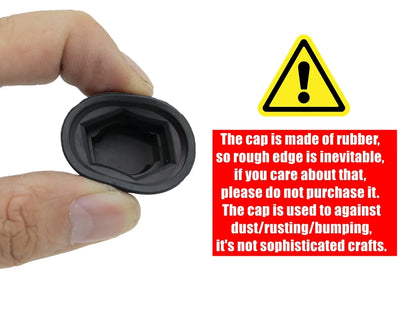 Macury Screw Nut Cap for Speedual Series Zero 8X 10X 11X Zero 9 10 Dualtron Electric Scooter Dustproof Nut Protecting 22mm 18mm